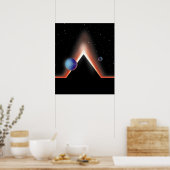 De vlaktes van Mars Poster (Keuken)