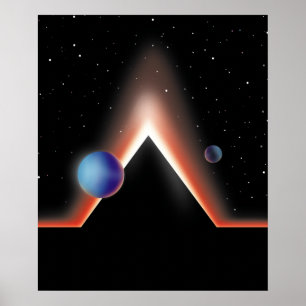 De vlaktes van Mars Poster