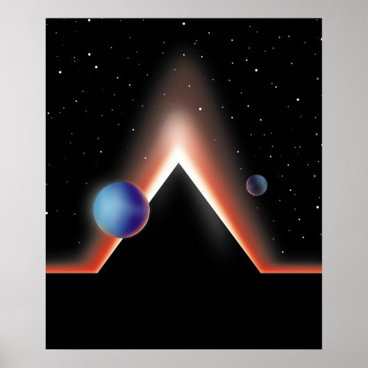 De vlaktes van Mars Poster (Voorkant)