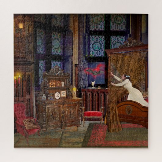 De vlek legpuzzel (Verticaal)