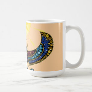 De Vleugelige Scarabee van het Oude Egypte Koffiemok