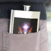 De vleugels van antropolis HC 8oz Klassieke kolf Flacon (Voorbeeld)