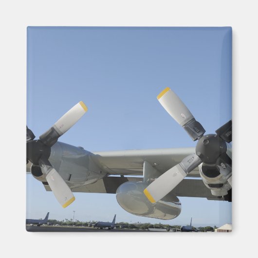 De vleugels van een LC-130 Hercules Magneet (Voorkant)