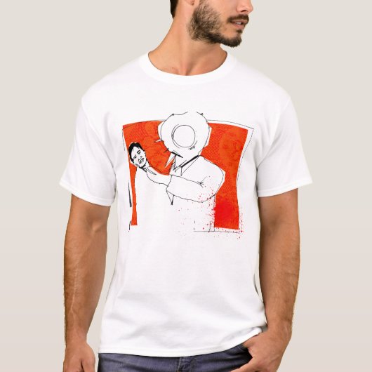 De vlieg t-shirt (Voorkant)