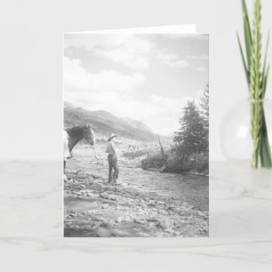 De vlieg van de jongen visserij kaart