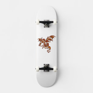 De vliegende Draak van de Vlam Skateboard