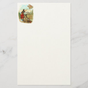 De vliegende koffer briefpapier
