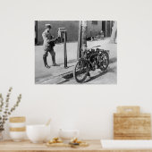 De vliegende Merkel, begin jaren 1900 Poster (Keuken)