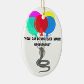 De vliegende slang keramisch ornament (Rechts)