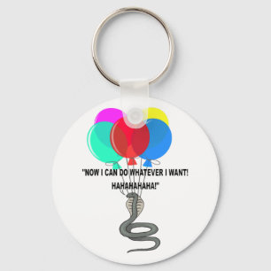 De vliegende slang sleutelhanger