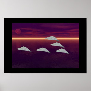 De vliegende V Poster