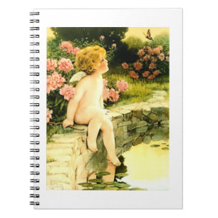 DE VLINDER Bessie Pease Gutmann Art Notitieboek
