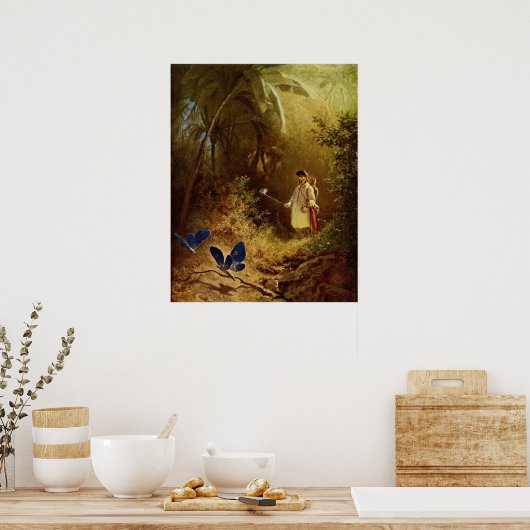 De vlinder poster (Keuken)