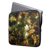 De vlinder van Kerstmis Laptop Sleeve (Voorkant Links)