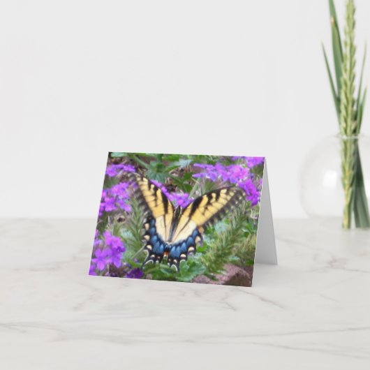 De vlinder vereert Mijn Tuin Kaart (Voorkant)