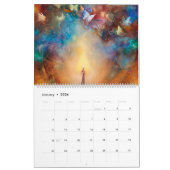 De vlinderkalender personaliseert het jaar kalender (Jan 2026)