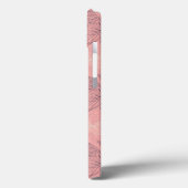 De vlinderroze Case-Mate iPhone case (Achterkant / Links)
