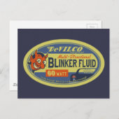 De Vloeistof van de Oogklep van DeVilCo Briefkaart (Voorkant / Achterkant)