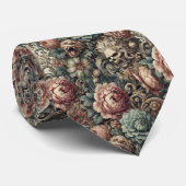 De vloek van de botanicus - Gotisch Victoriaans Stropdas (Opgerold)