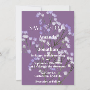 De Vloerbloemen van het Gebied van de lavender Wed Kaart