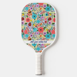 De vloermmen en het Patroon van Ladybugs voegen om Pickleball Paddle