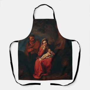 De vlucht naar Egypte door Abraham Bloemaert Schort