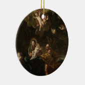 De vlucht naar Egypte Keramisch Ornament (Rechts)