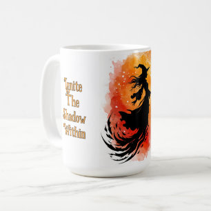 De vlucht van de Ember Shadow-Personalize Koffiemok