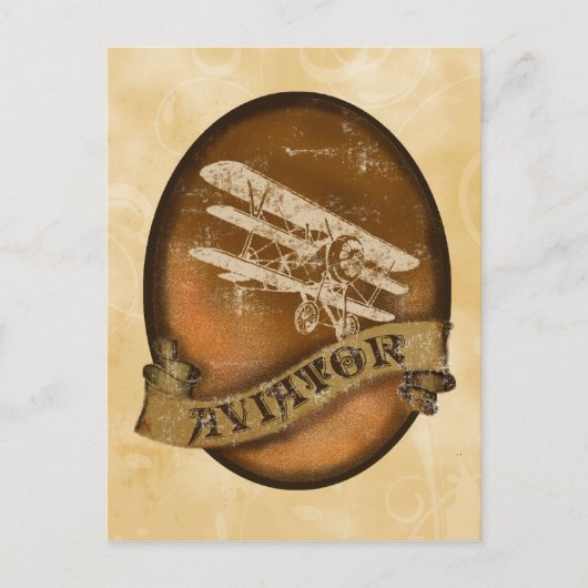 De vluchtuitvoerder briefkaart (Voorkant)