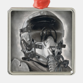 De vluchtuitvoerder metalen ornament