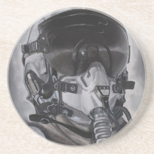 De vluchtuitvoerder zandsteen onderzetter