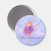 De voedingskraker Ballet Sugar Plum Fairy Magnet Magneet (Voorkant / Achterkant)