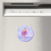 De voedingskraker Ballet Sugar Plum Fairy Magnet Magneet (Insitu (Vaatwasser))