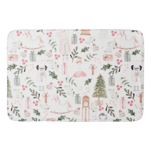 De voedingskraker | FEESTDAGEN Badmat (Voorkant)