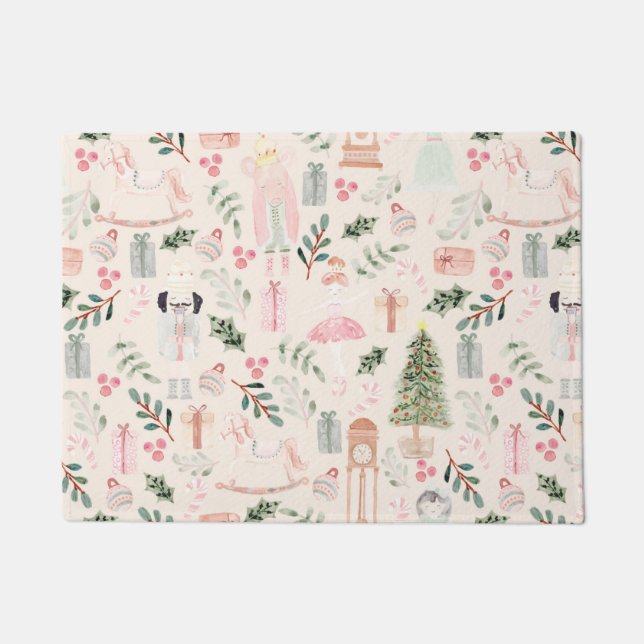 De voedingskraker | FEESTDAGEN Deurmat (Voorkant)