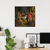 De voetwassing poster (Thuiskantoor)