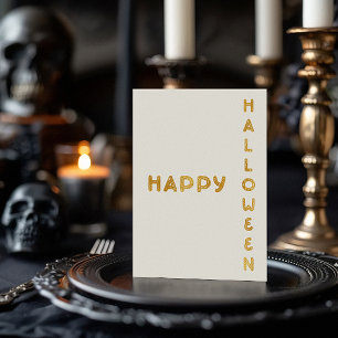 De Vœux En Aluminium Carte à huile Halloween moderne