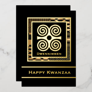 De Vœux En Aluminium Carte Kwanzaa Dwennimmen
