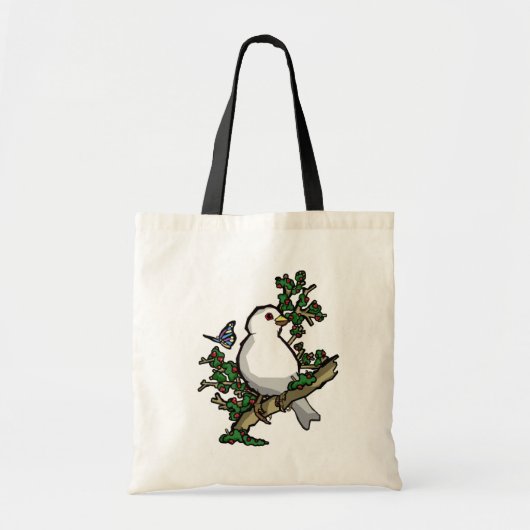 de vogel en de vlinder tote bag (Voorkant)