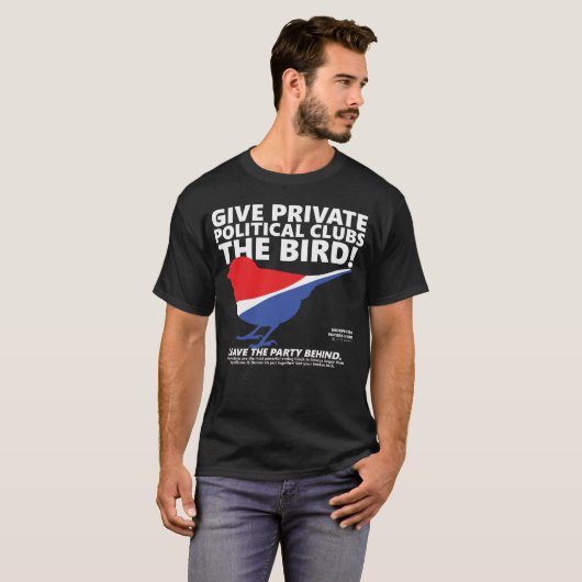 De vogel t-shirt (Voorkant volledig)
