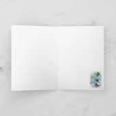 De Vogel van Chickadee in de Lege Kaart van de (Binnen)