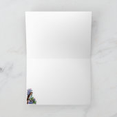 De Vogel van het Briefkaart van Parijs op de Kaart (Binnen)