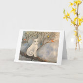 De vogelliefhebber kaart (Gele Bloem)