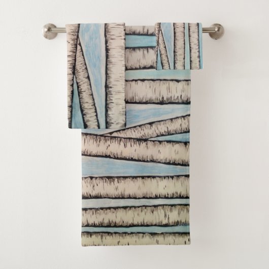 De vogels bad handdoek (Insitu)