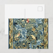 De Vogels en Acanthus van William Morris Briefkaart (Voorkant / Achterkant)