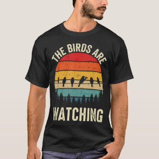 De Vogels Kijken Vogelnerd Vogelwaarnemer T-shirt