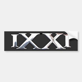 De Voiture 9/11 (IXXI) autocollant commémoratif