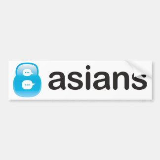 De Voiture autocollant 8Asians