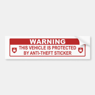 De Voiture Autocollant anti-vol