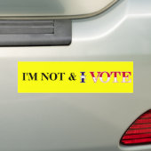 De Voiture Autocollant anti-vote (En voiture)